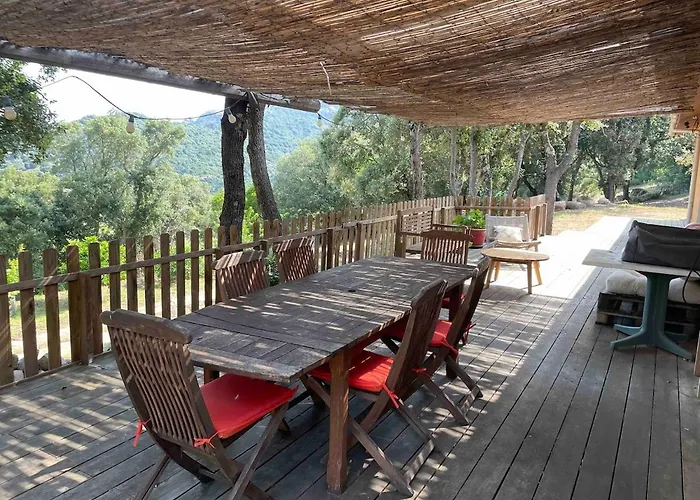 Jolie Maison Familiale Au Coeur Des Vignes Vakantiehuis Sartène